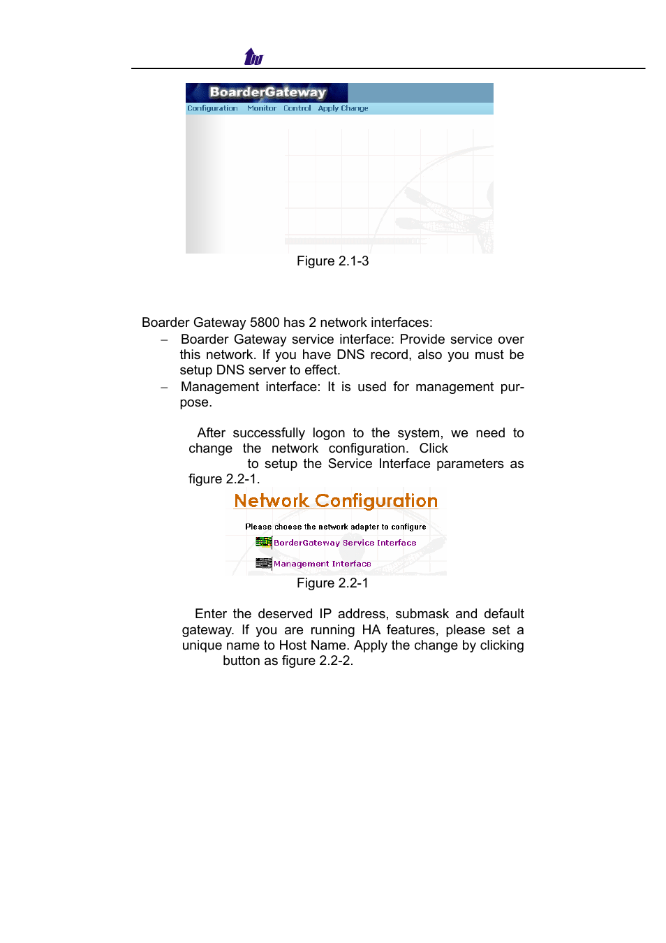 Network | Welltech WellBG 5800 V.1.3 User Manual | Page 8 / 50