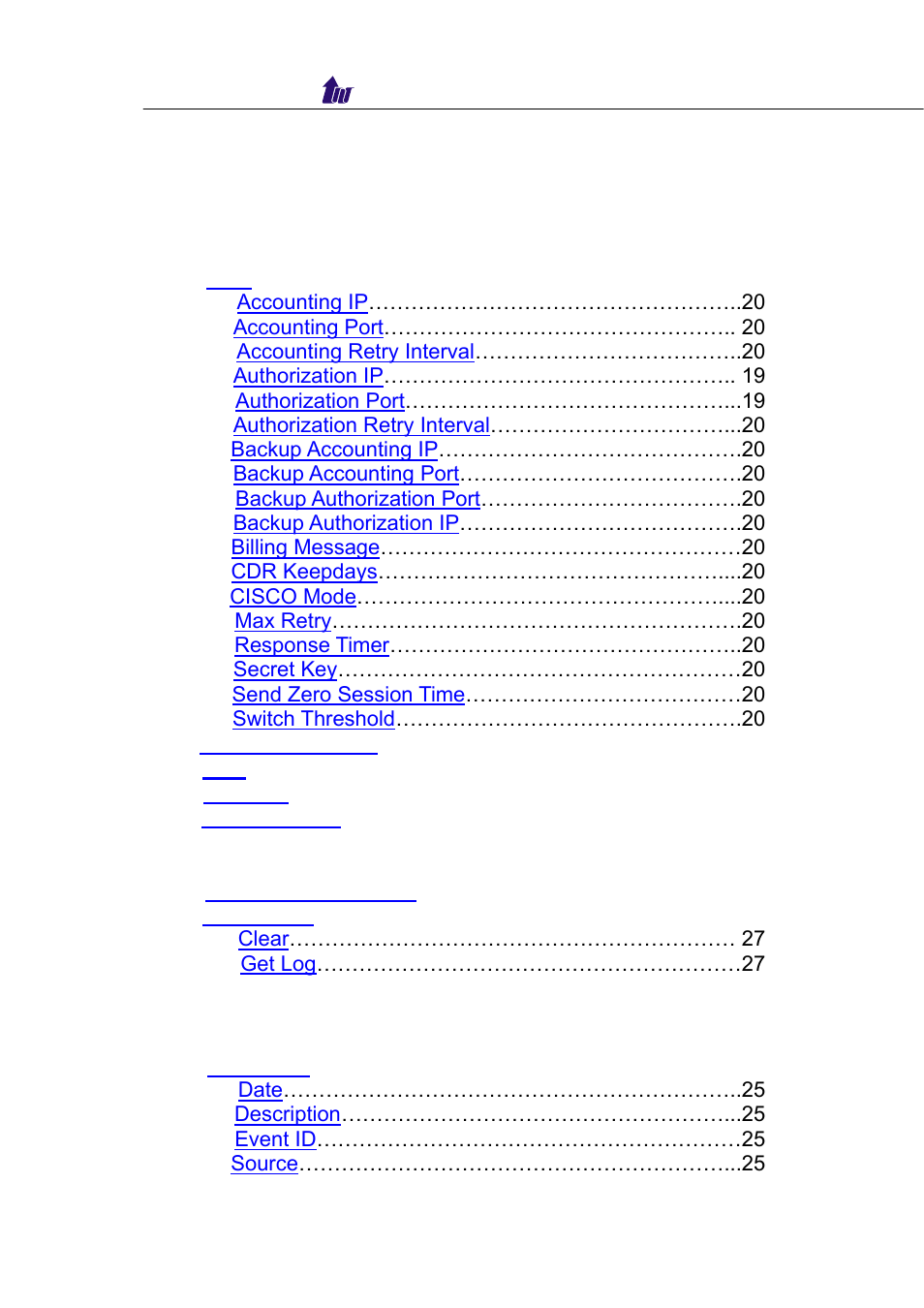 Quick function reference | Welltech WellBG 5800 V.1.0 User Manual | Page 43 / 46