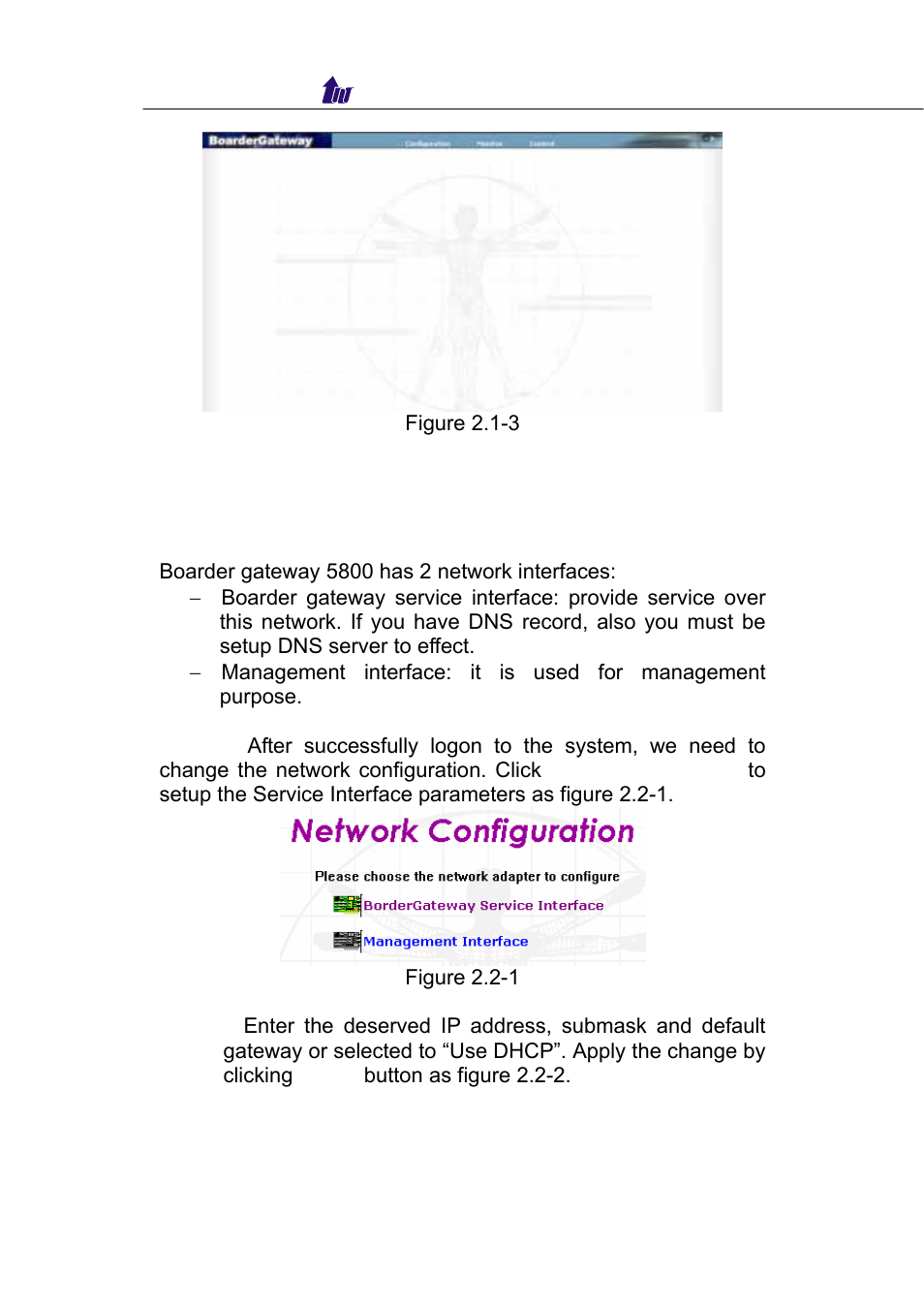 Network | Welltech WellBG 5800 V.1.0 User Manual | Page 8 / 46
