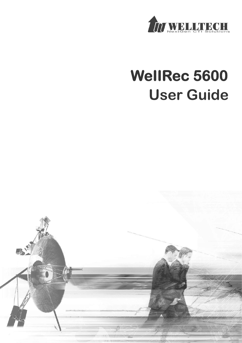 Welltech WellRec 5600 V.1.5 User Manual | 42 pages