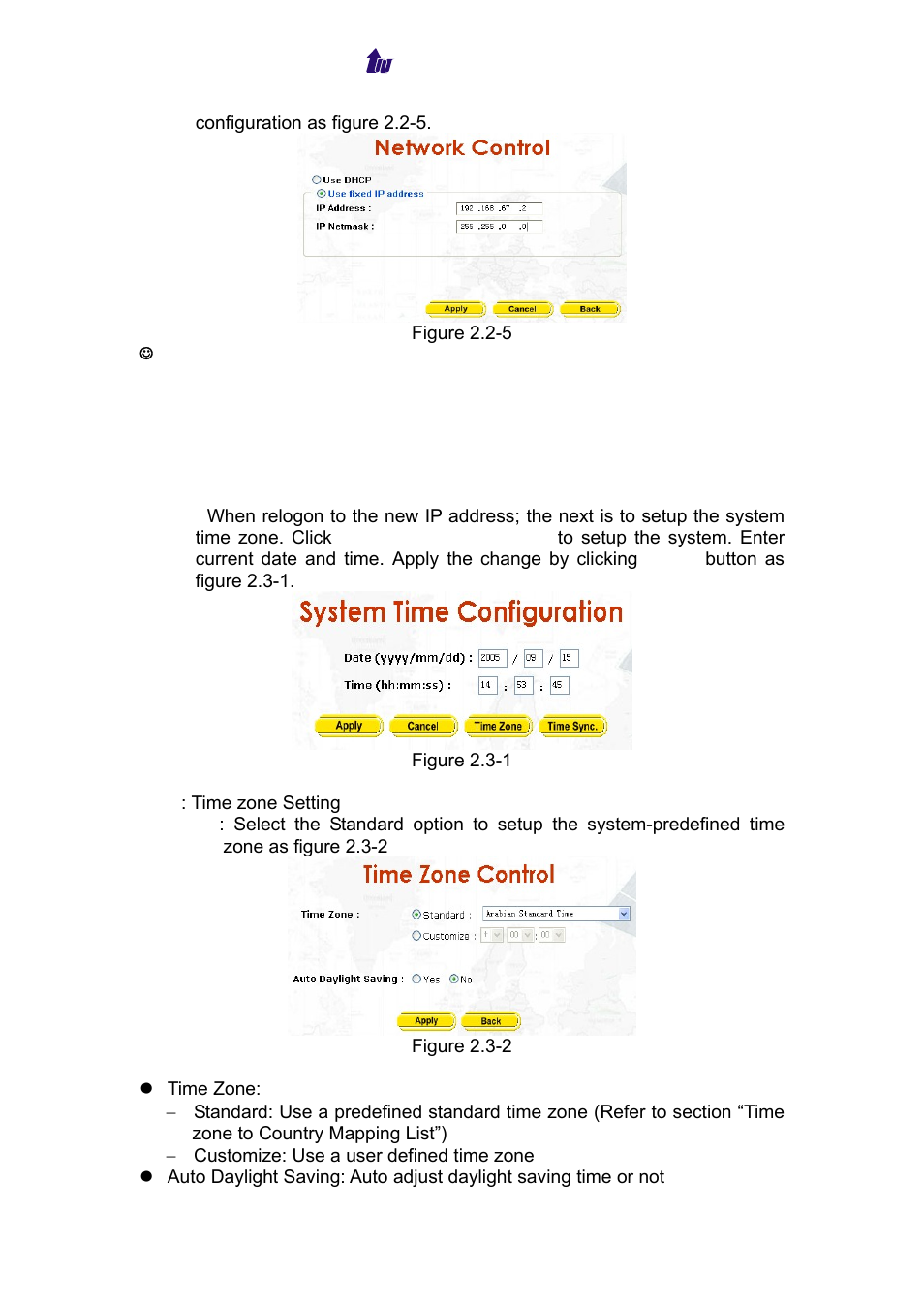 3 system time | Welltech IP Centrex 6850 V.1.5 User Manual | Page 11 / 83