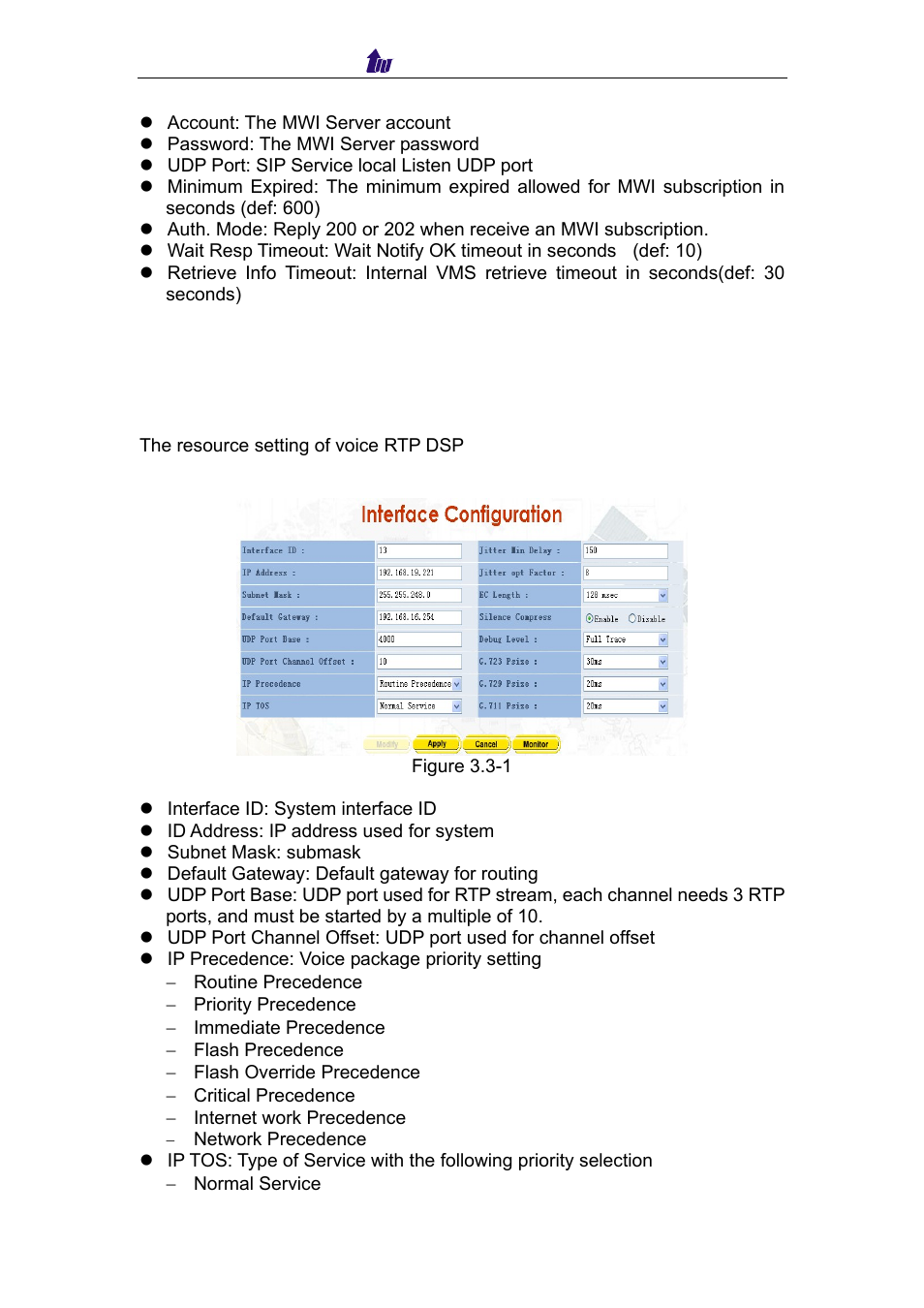 3 interface | Welltech IP Centrex 6850 V.1.5 User Manual | Page 16 / 83