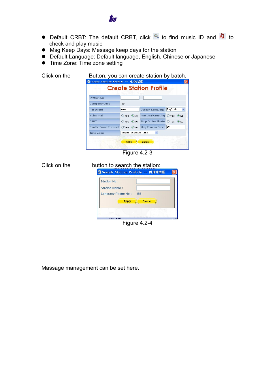 3 massage box | Welltech IP Centrex 6850 V.1.5 User Manual | Page 25 / 83