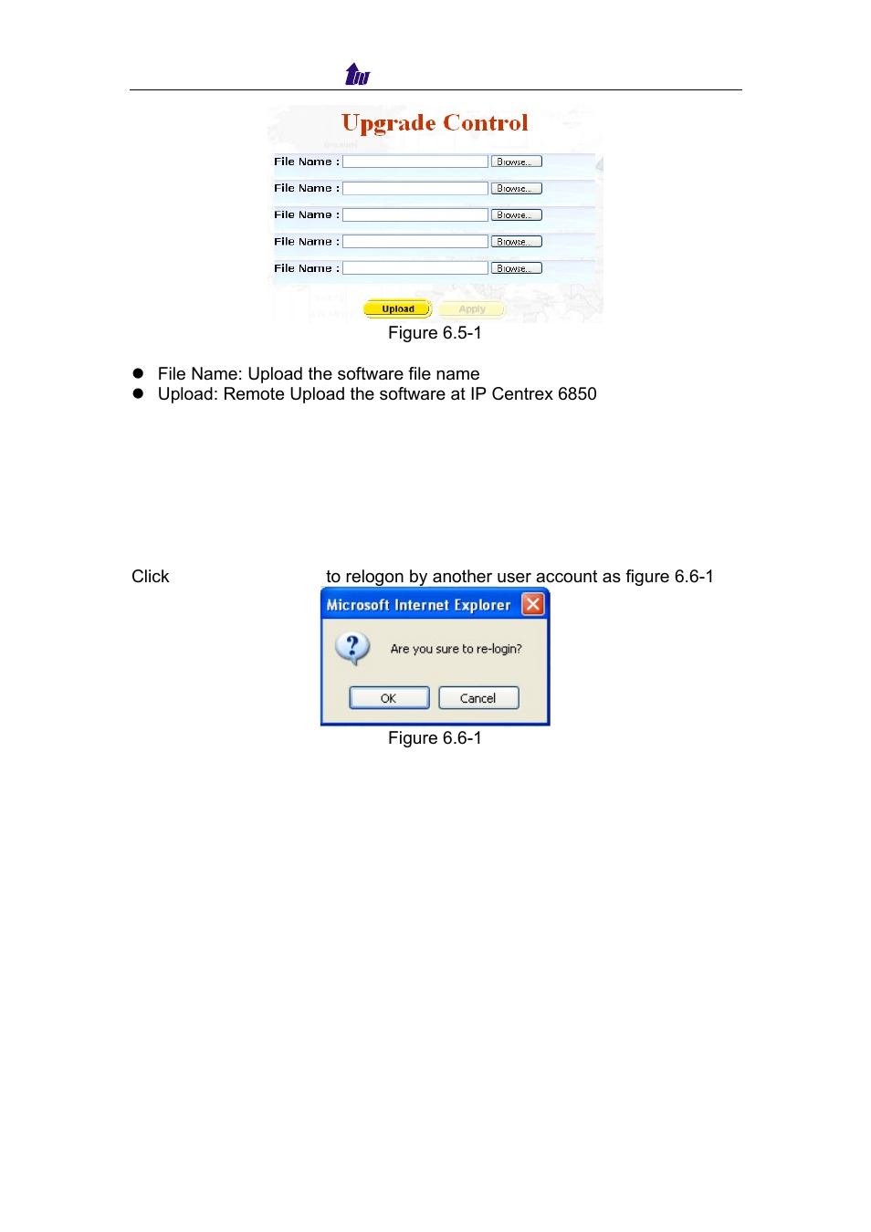 6 relogin | Welltech IP Centrex 6850 V.1.5 User Manual | Page 39 / 83