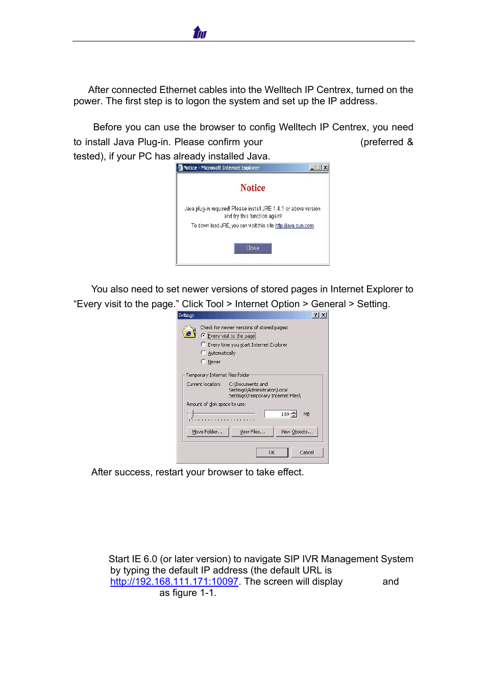 Welltech IP Centrex 6850 V.1.5 User Manual | Page 8 / 83