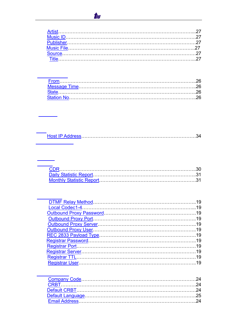Welltech IP Centrex 6850 V.1.5 User Manual | Page 80 / 83
