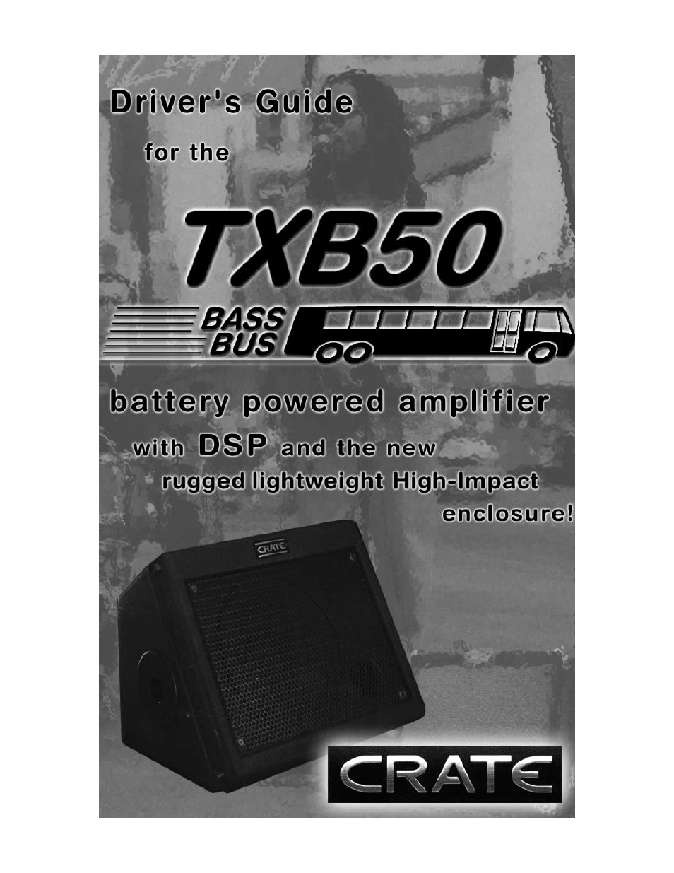Crate Amplifiers TXB50 User Manual | 12 pages
