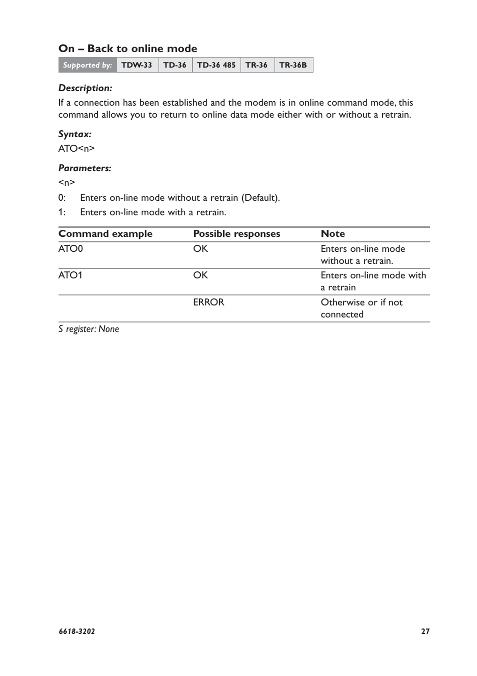 Westermo TDW-33 User Manual | Page 27 / 88