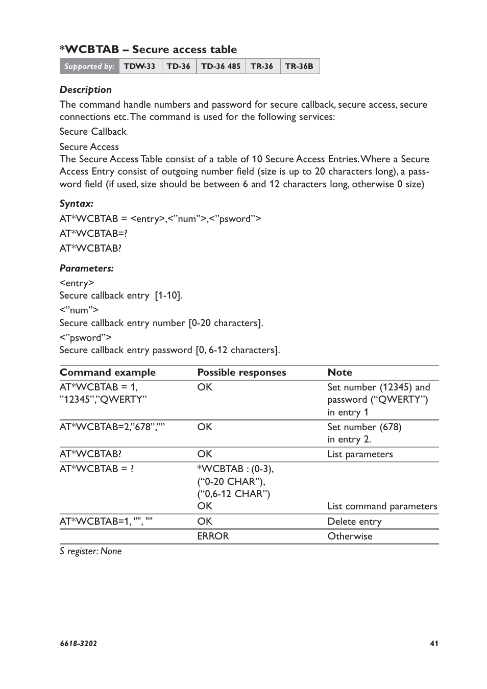 Westermo TDW-33 User Manual | Page 41 / 88