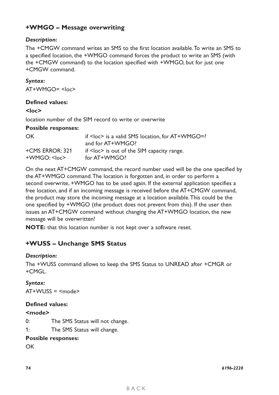 Westermo GD-01 User Manual | Page 74 / 206