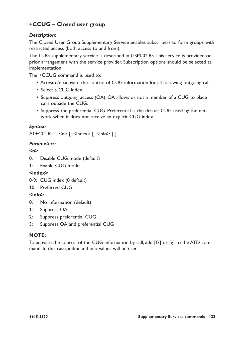 Ccug – closed user group | Westermo GDW-11 User Manual | Page 133 / 380