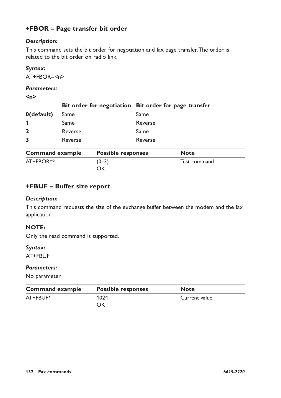 Fbuf – buffer size report | Westermo GDW-11 User Manual | Page 152 / 380