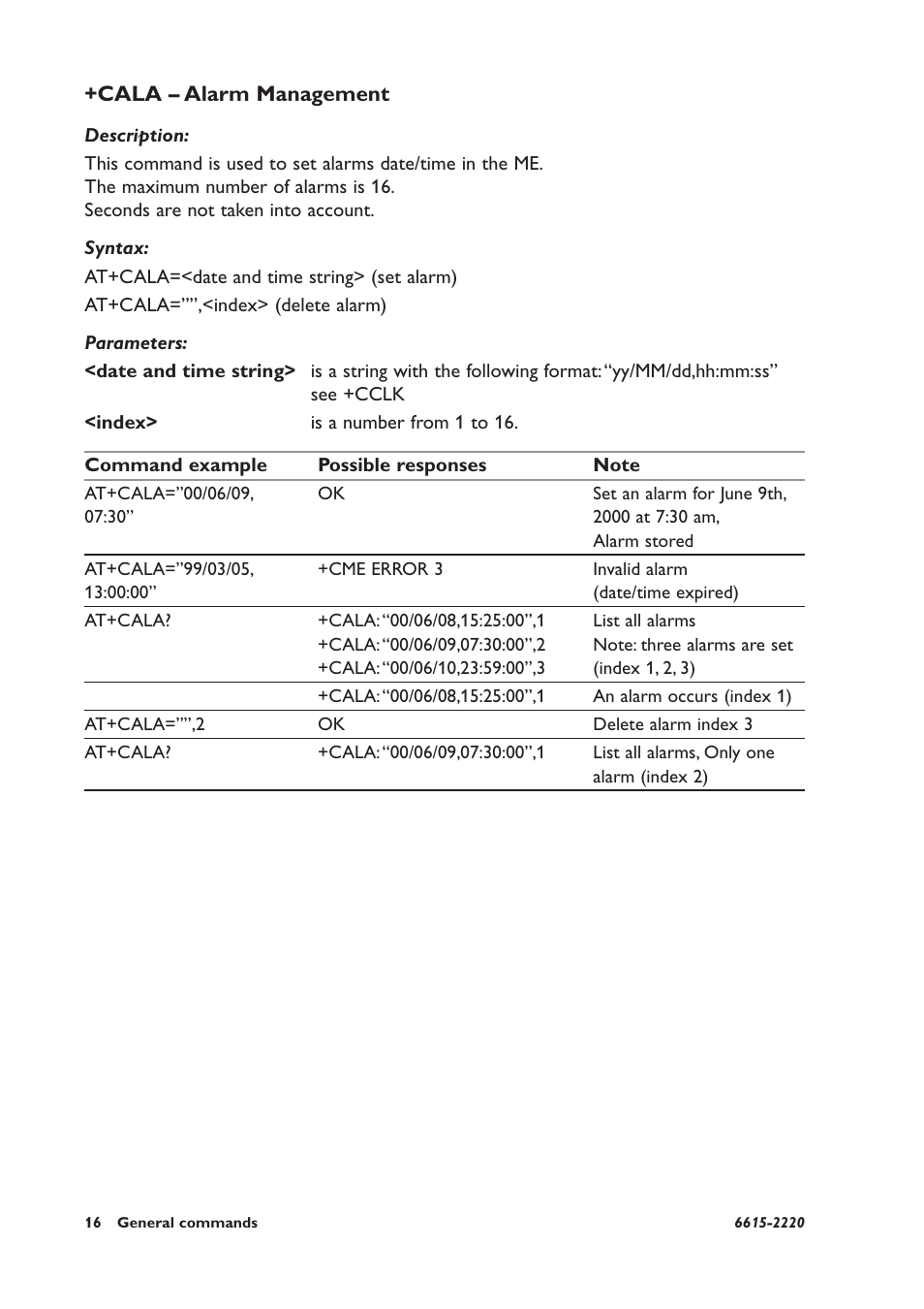 Cala – alarm management | Westermo GDW-11 User Manual | Page 16 / 380