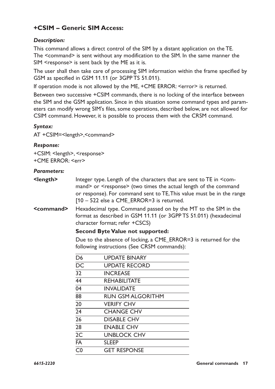 Csim – generic sim access | Westermo GDW-11 User Manual | Page 17 / 380