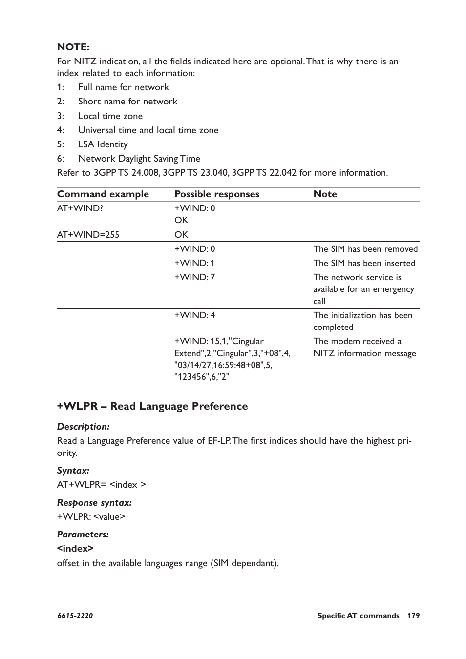 Wlpr – read language preference | Westermo GDW-11 User Manual | Page 179 / 380