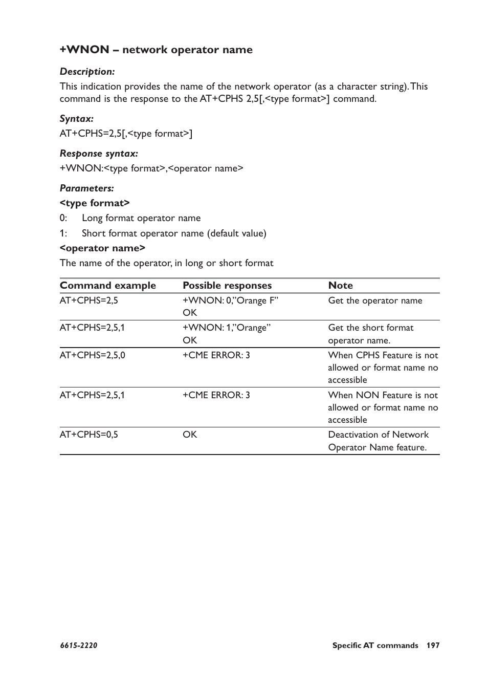 Wnon – network operator name | Westermo GDW-11 User Manual | Page 197 / 380