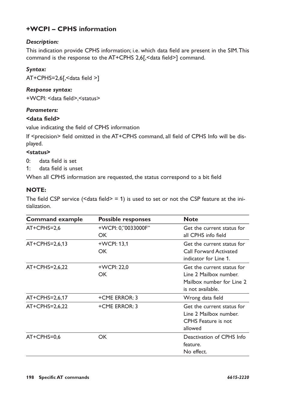 Wcpi – cphs information | Westermo GDW-11 User Manual | Page 198 / 380