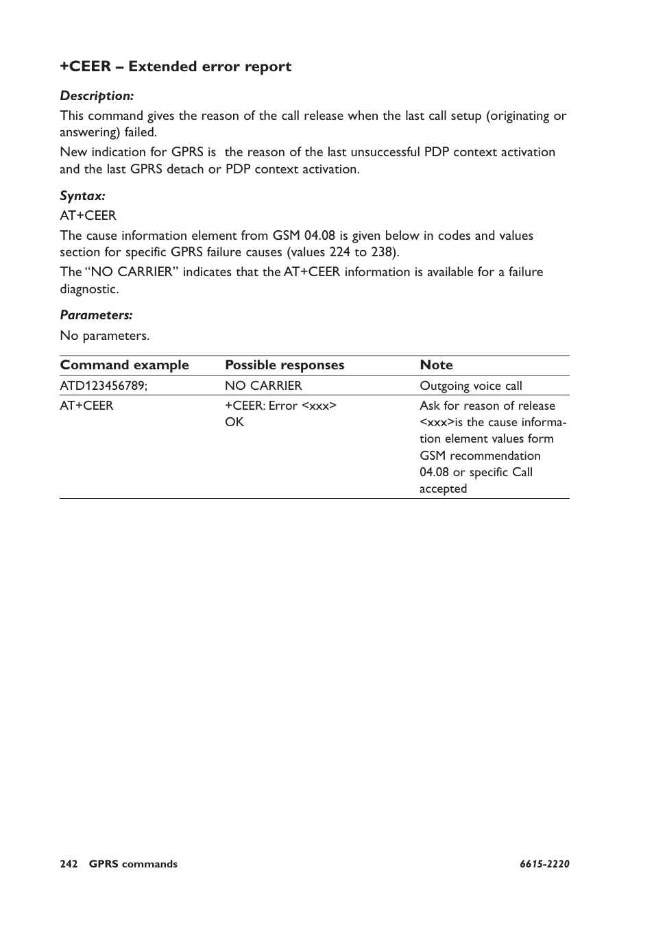 Ceer – extended error report | Westermo GDW-11 User Manual | Page 242 / 380