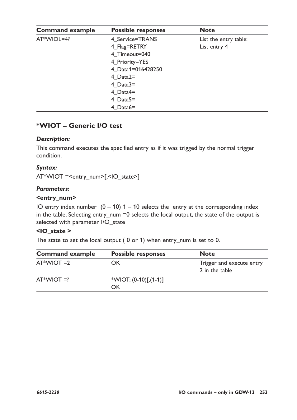 Wiot – generic i/o test | Westermo GDW-11 User Manual | Page 253 / 380