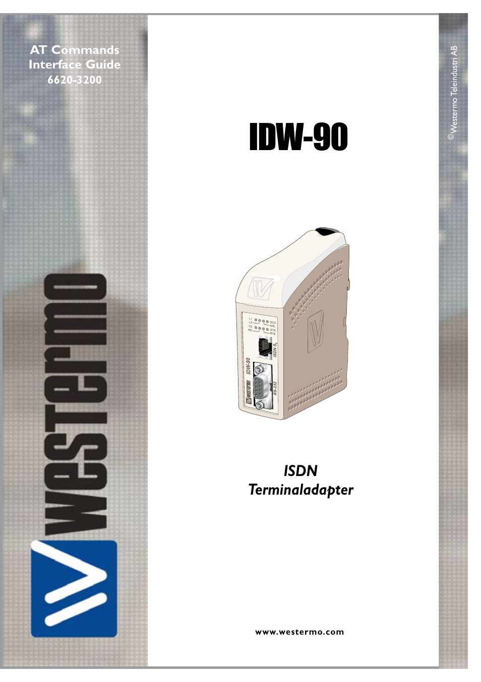 Westermo IDW-90 AT User Manual | 97 pages