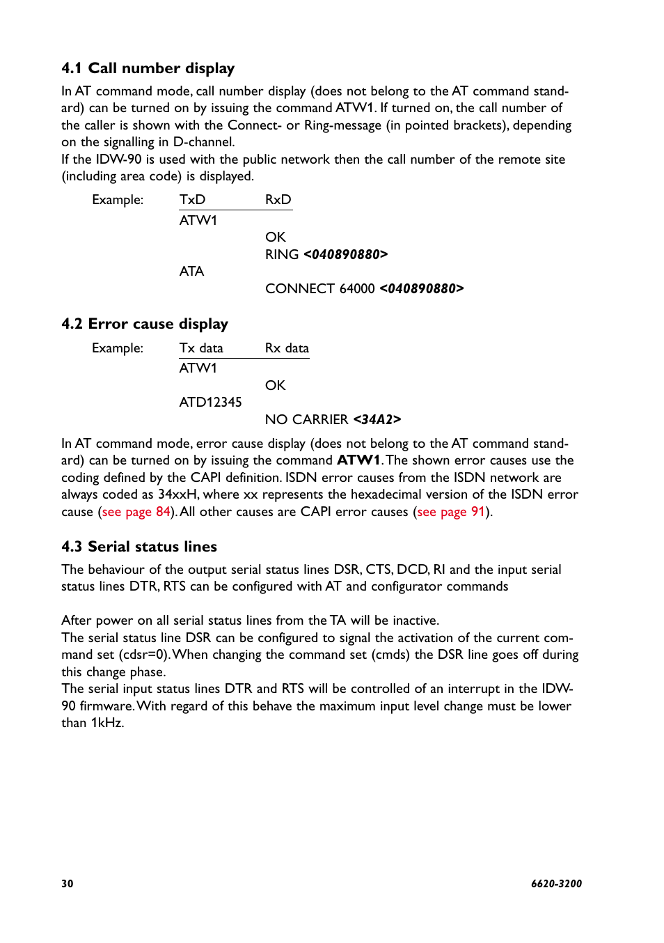 Westermo IDW-90 AT User Manual | Page 30 / 97