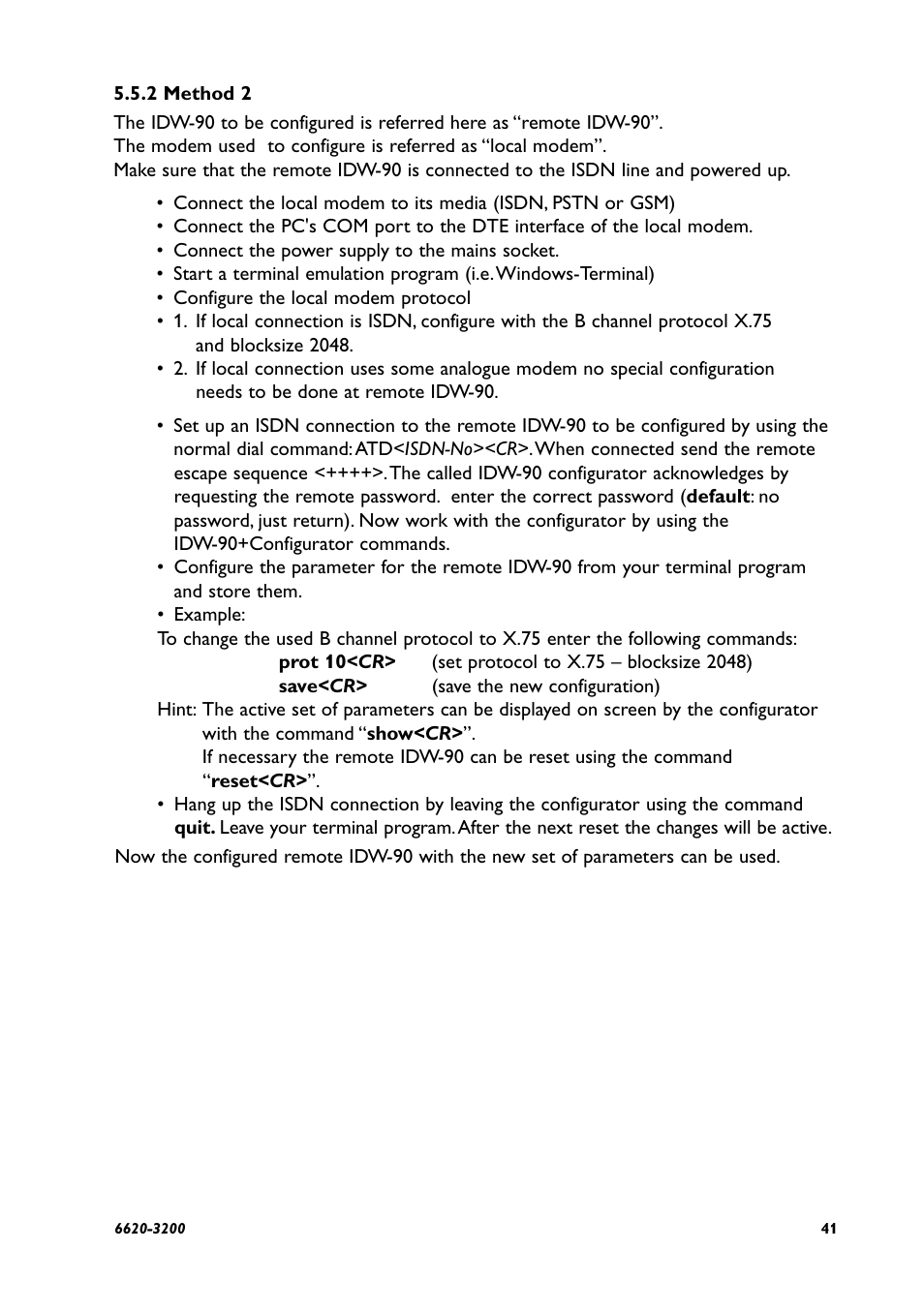 Westermo IDW-90 AT User Manual | Page 41 / 97