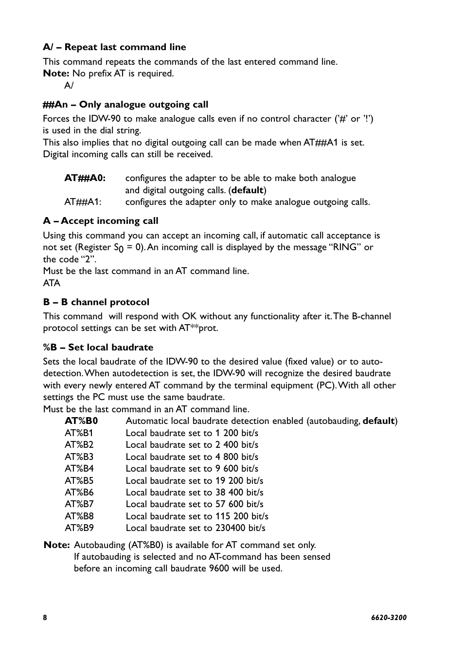 Westermo IDW-90 AT User Manual | Page 8 / 97