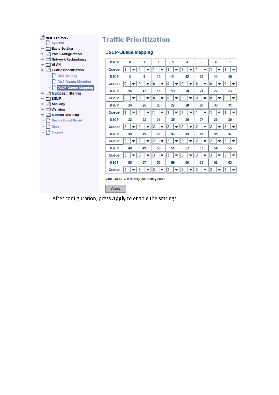 Westermo MDI-112-F4G User Manual | Page 102 / 175
