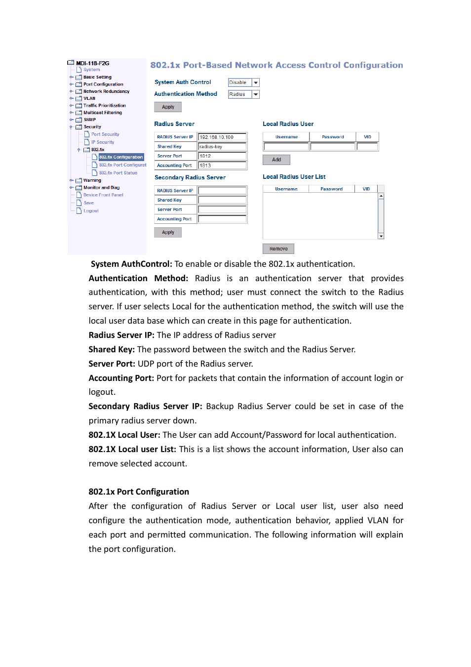 Westermo MDI-112-F4G User Manual | Page 124 / 175