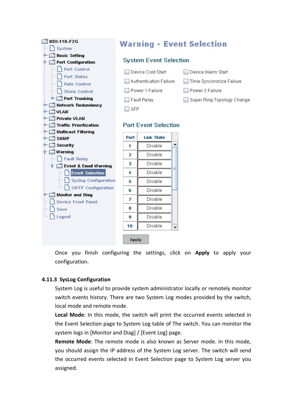 Westermo MDI-112-F4G User Manual | Page 137 / 175