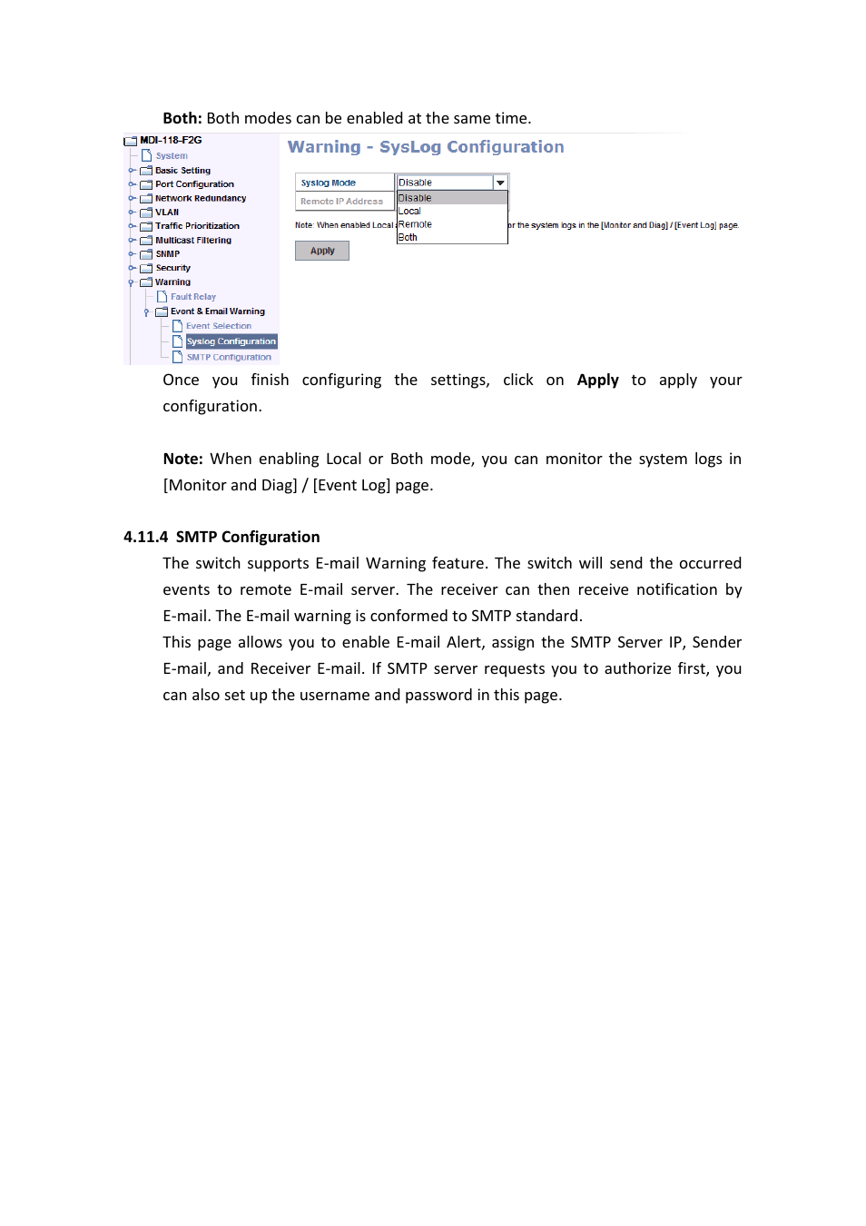 Westermo MDI-112-F4G User Manual | Page 138 / 175