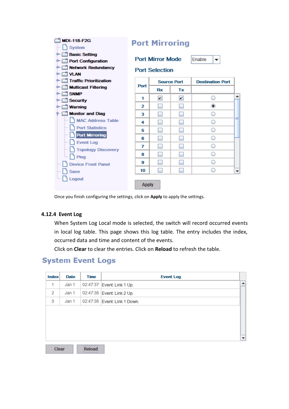 Westermo MDI-112-F4G User Manual | Page 147 / 175