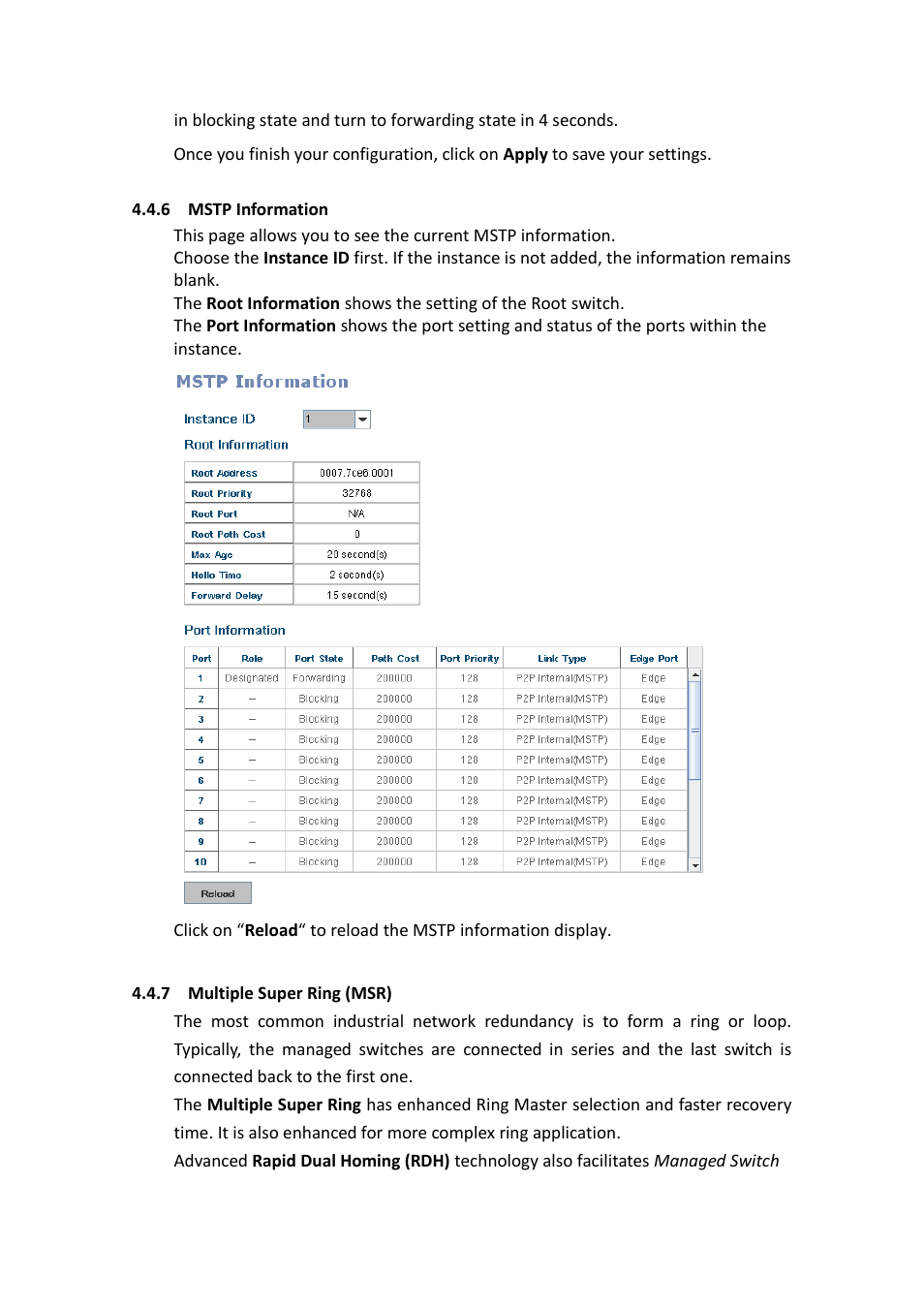 Westermo MDI-112-F4G User Manual | Page 72 / 175