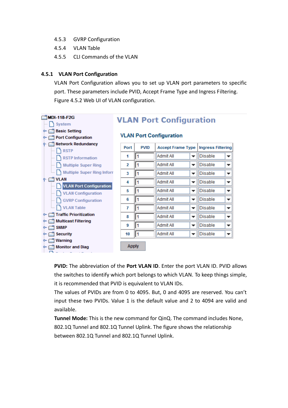 Westermo MDI-112-F4G User Manual | Page 81 / 175