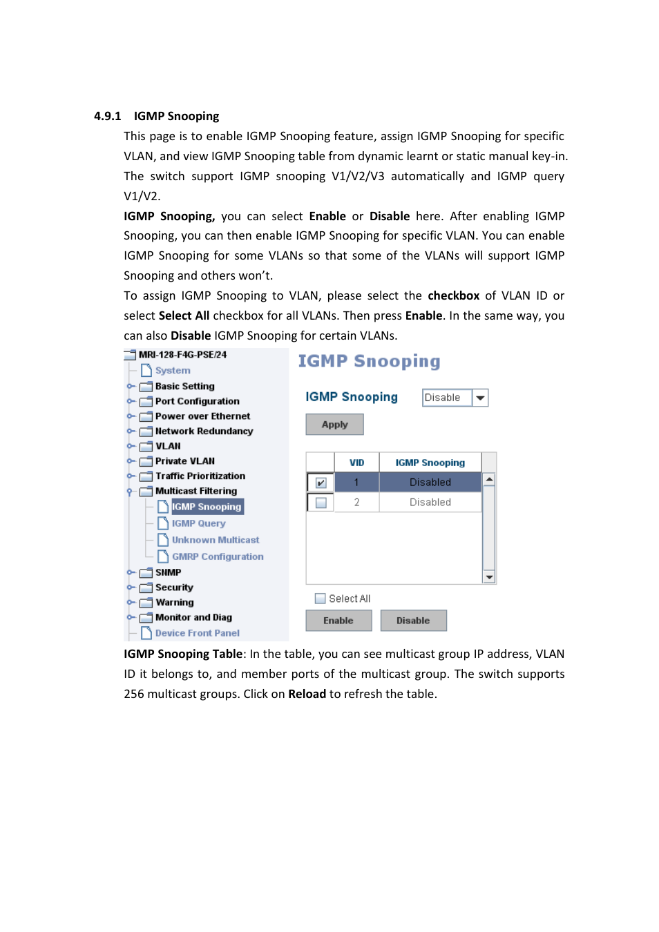 Westermo MRI-128-F4G-PSE24 User Manual | Page 121 / 169