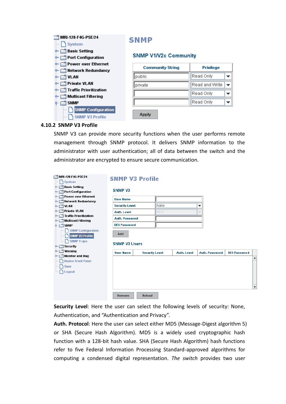 Westermo MRI-128-F4G-PSE24 User Manual | Page 127 / 169