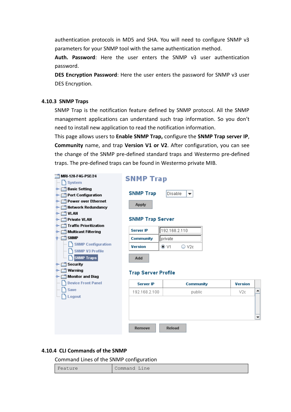 Westermo MRI-128-F4G-PSE24 User Manual | Page 128 / 169