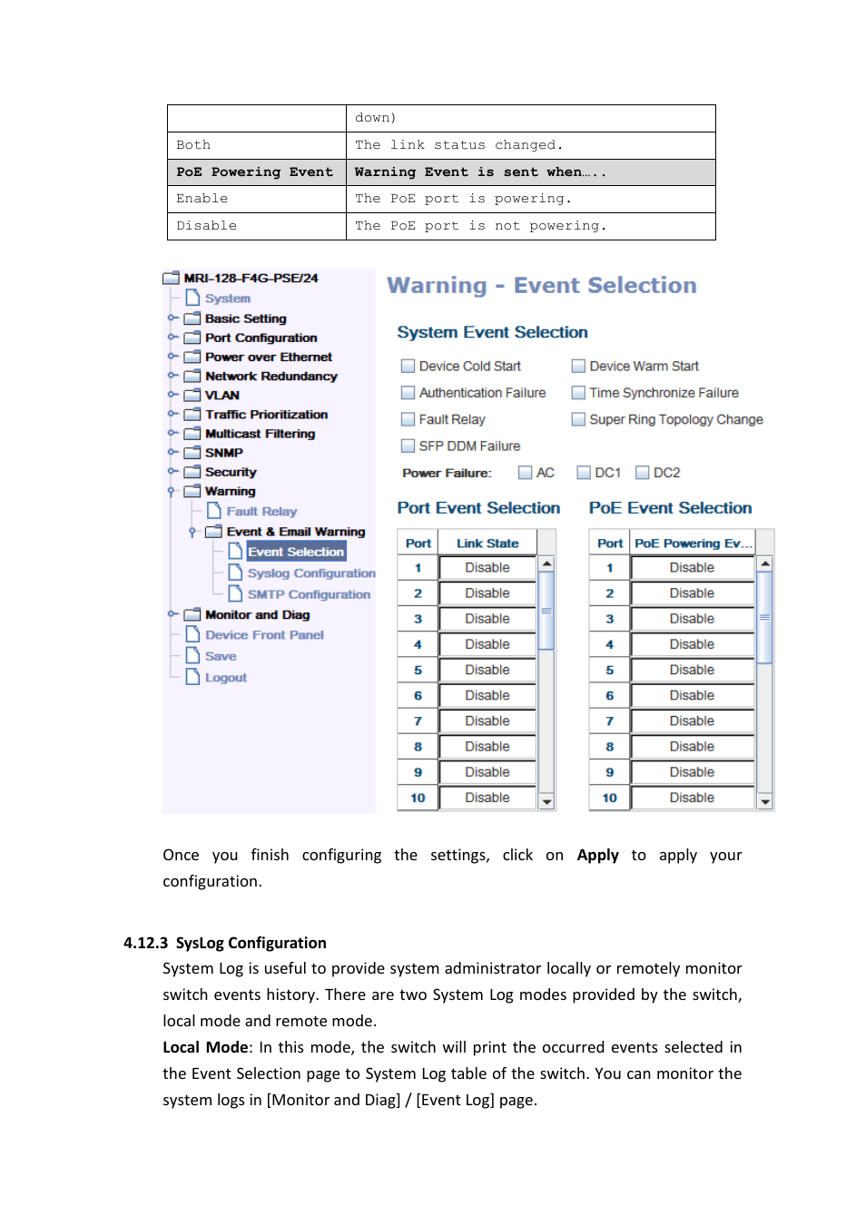 Westermo MRI-128-F4G-PSE24 User Manual | Page 146 / 169