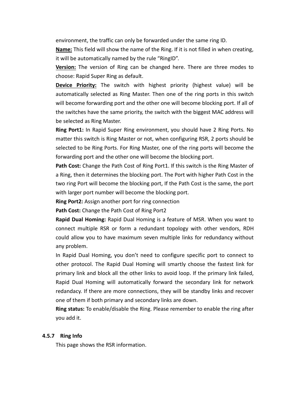 Westermo MRI-128-F4G-PSE24 User Manual | Page 85 / 169