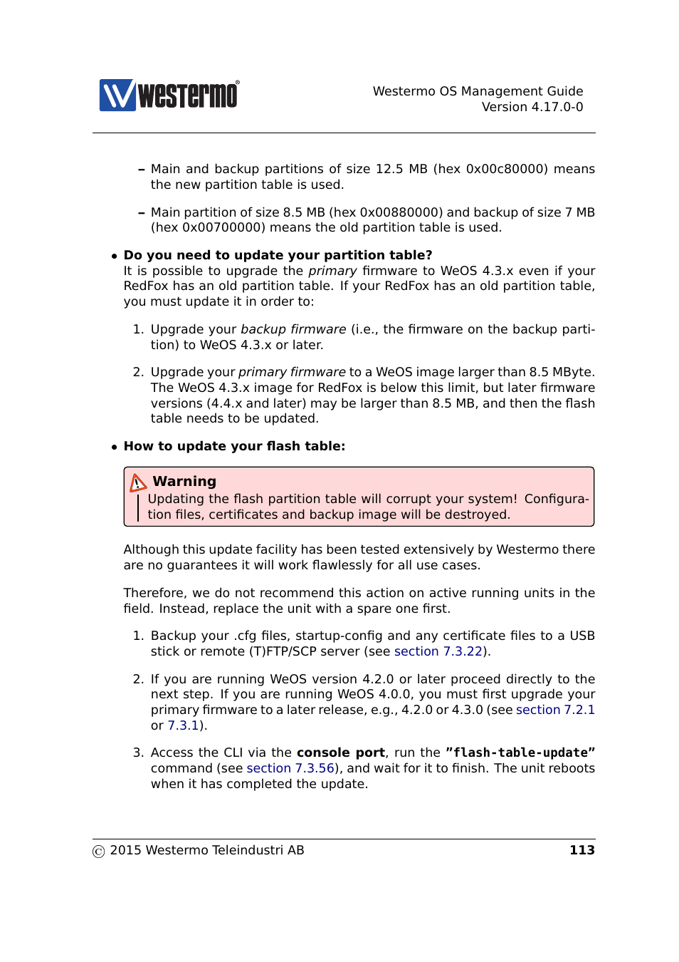 Westermo RedFox Series User Manual | Page 113 / 977