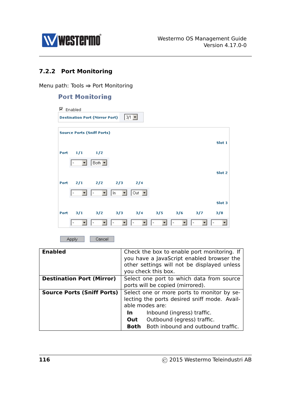 Westermo RedFox Series User Manual | Page 116 / 977