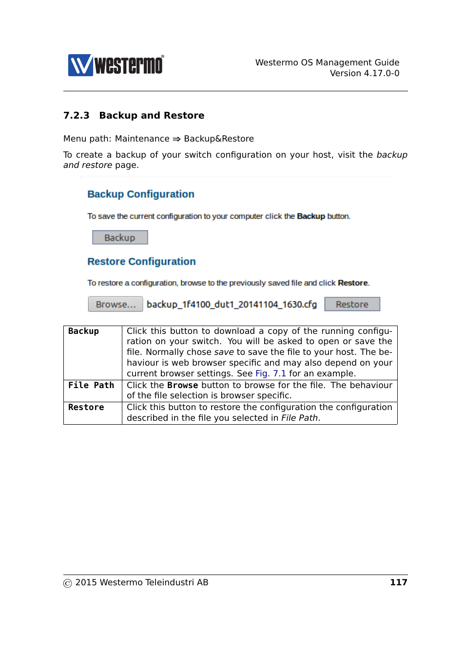 Westermo RedFox Series User Manual | Page 117 / 977