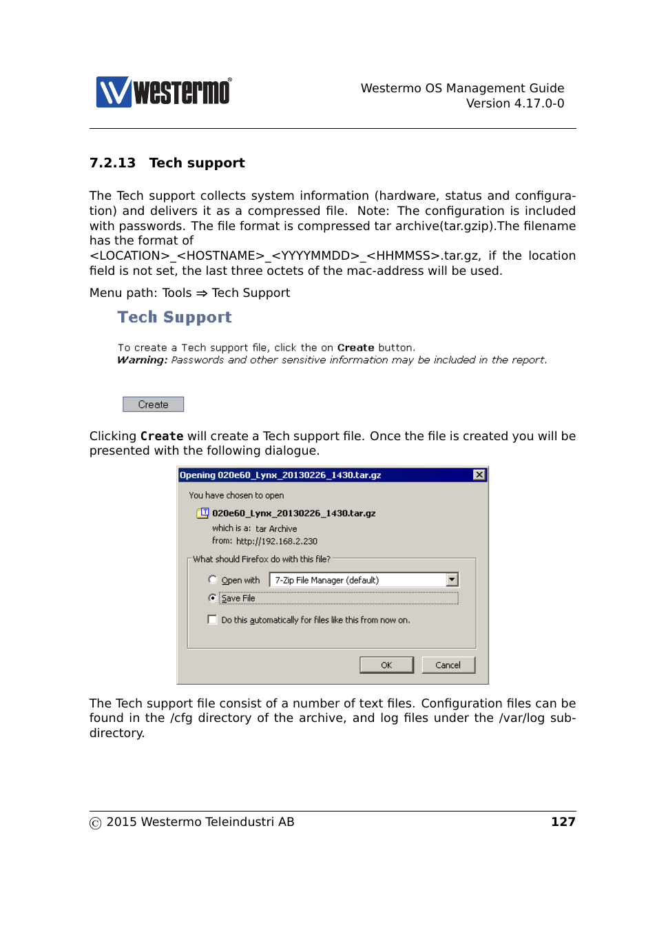 Westermo RedFox Series User Manual | Page 127 / 977