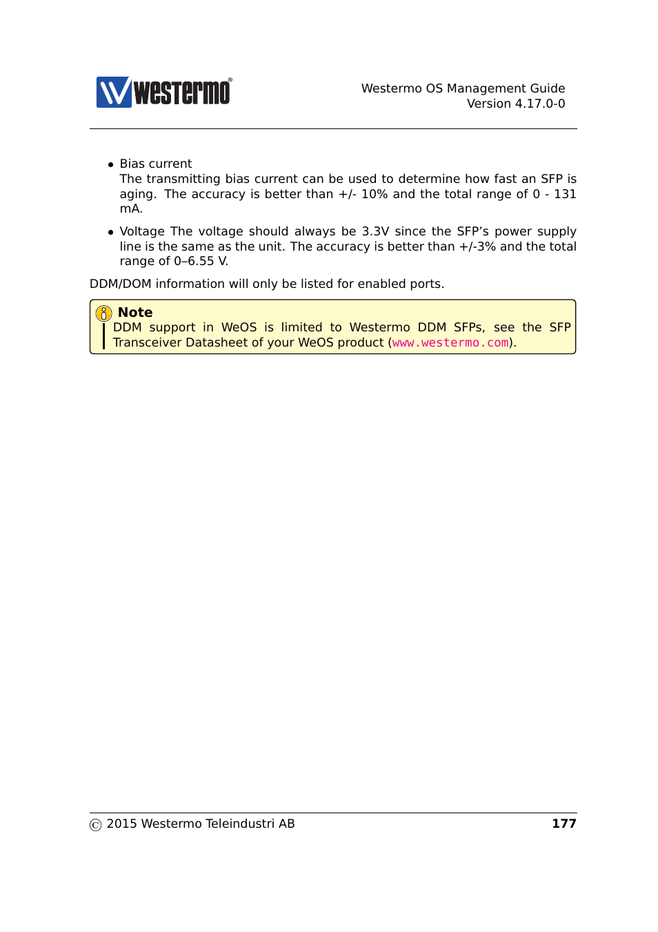 Westermo RedFox Series User Manual | Page 177 / 977