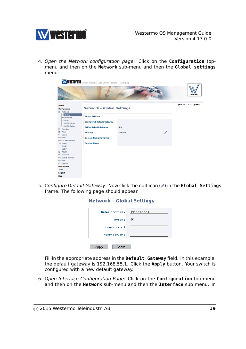 Westermo RedFox Series User Manual | Page 19 / 977