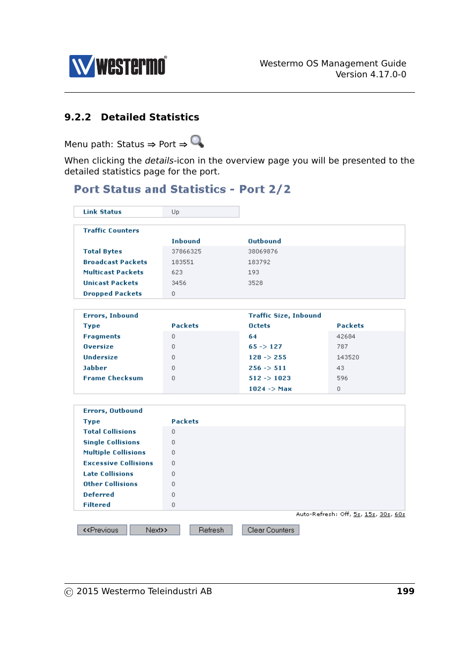 Westermo RedFox Series User Manual | Page 199 / 977