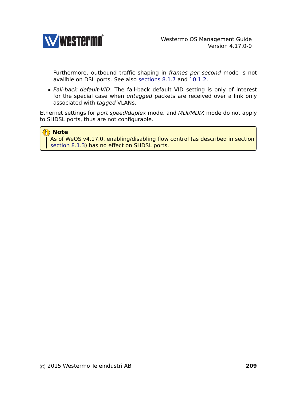 Westermo RedFox Series User Manual | Page 209 / 977