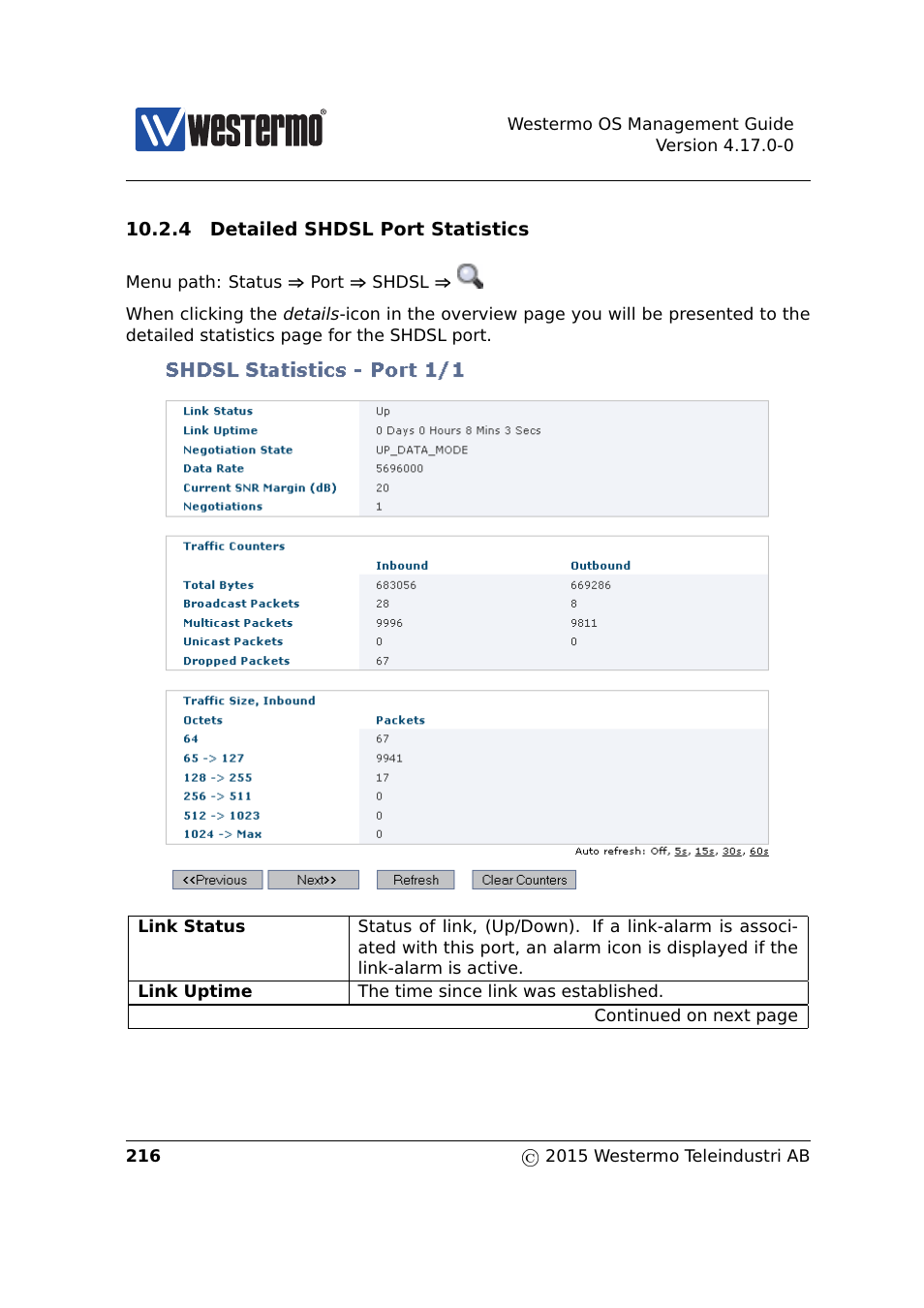 Westermo RedFox Series User Manual | Page 216 / 977