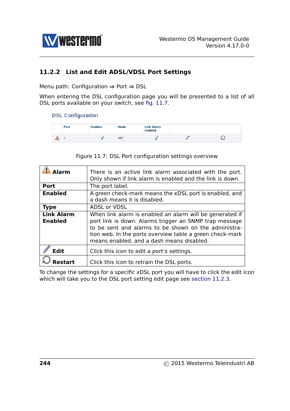 Westermo RedFox Series User Manual | Page 244 / 977