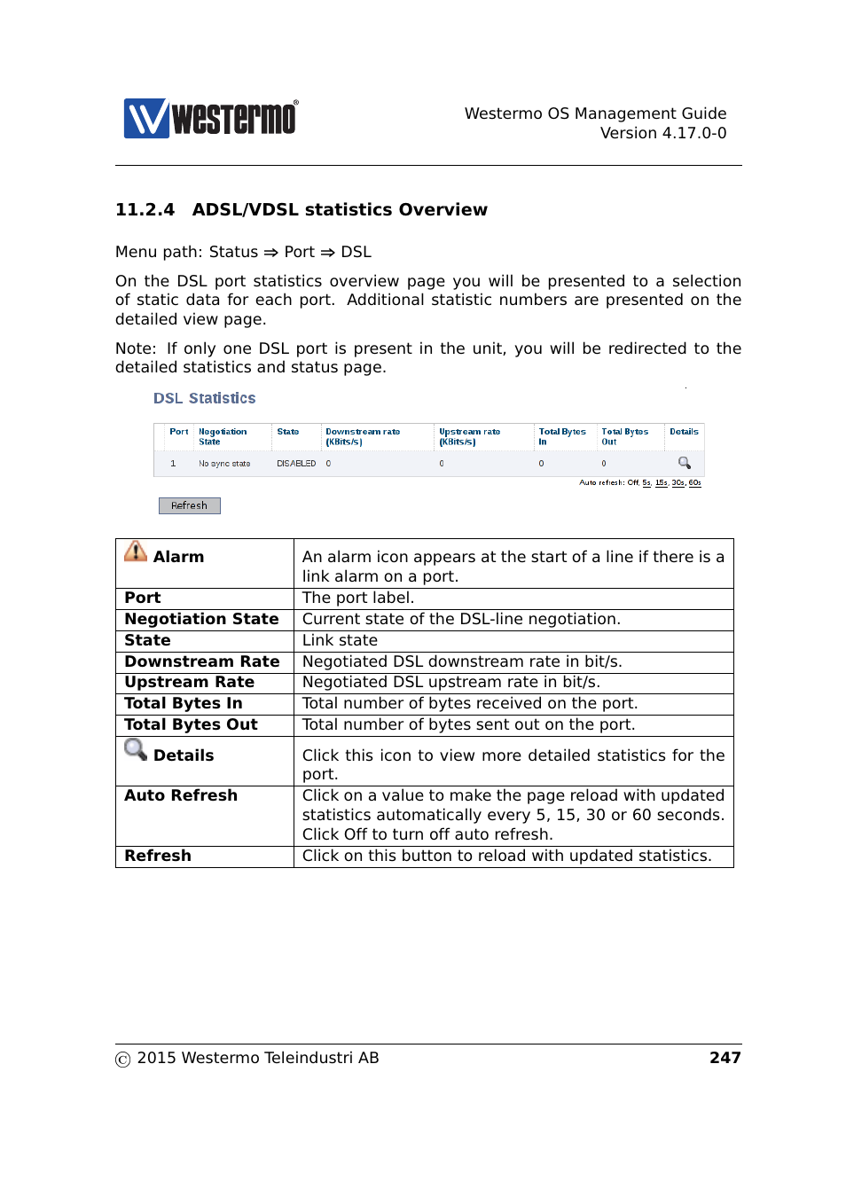 Section 11.2.4 | Westermo RedFox Series User Manual | Page 247 / 977